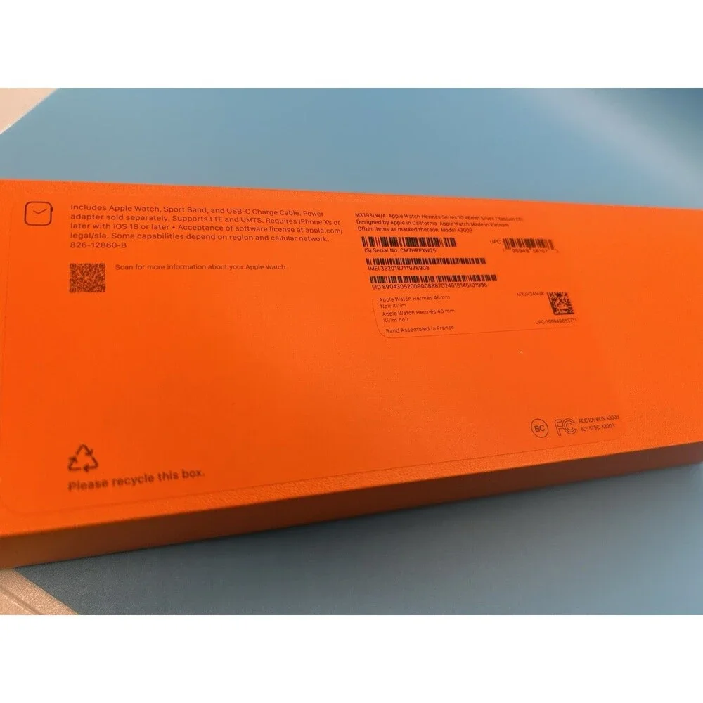 Apple Watch Hermès Series 10 46mm GPS + Cellular